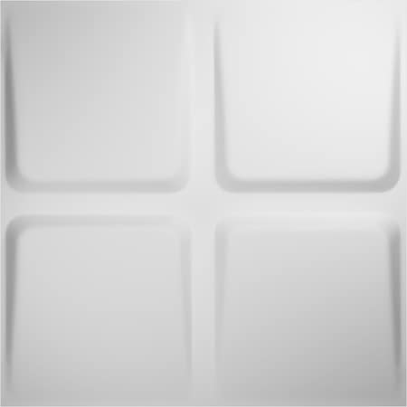 Ekena Millwork 19 5/8in. W x 19 5/8in. H Galveston EnduraWall Decor 3D Wall Panel Covers, Total 32.1 Sq. Ft., 12PK WP20X20GLWH-CASE-12